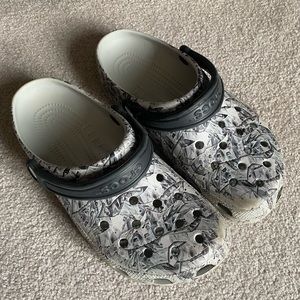 Patterned Crocs